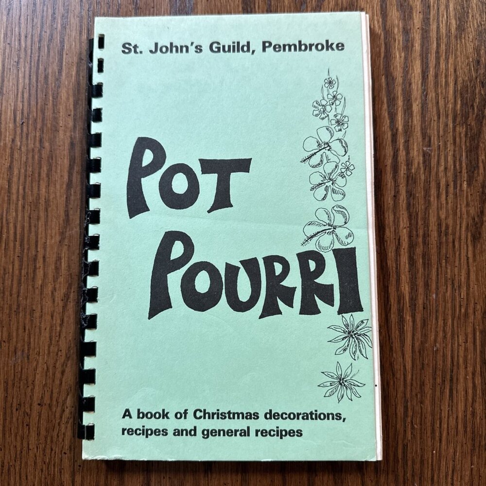 Pot Pourri Christmas Decorations, Recipes St. John’s Guild Pembroke,‎ Bermuda